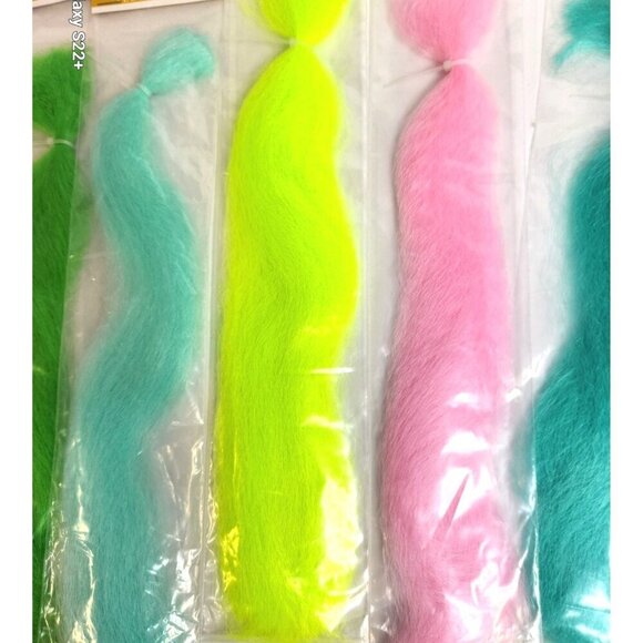 Wifreo Slinky Flash and Glow Synthetic Flash and Glow Fishing, Crafts, Hair Dec - Picture 5 of 7